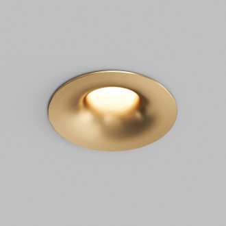 DK2430-SB Встраиваемый светильник SHINE GLOW 15Вт, 3000-4000К, IP20, сатин. латунь, алюминий