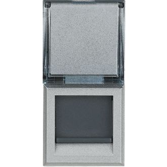 Розетка Axolute RJ45 STP Cat. 6, чёрный (комплект 10 шт.)