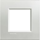 Livinglight Рамка прямоугольная, 1 пост, цвет Серебро