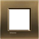 Livinglight Рамка прямоугольная, 1 пост, цвет Бронза