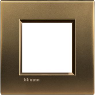 Livinglight Рамка прямоугольная, 1 пост, цвет Бронза