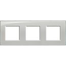 Livinglight Рамка прямоугольная, 3 поста, цвет Серое небо