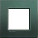 Livinglight Рамка прямоугольная, 1 пост, цвет зелёный шелк