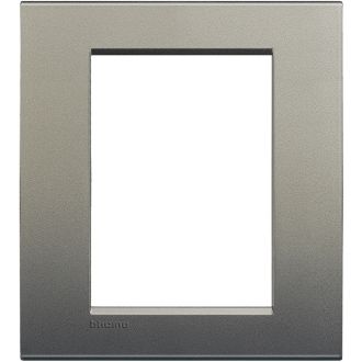 Livinglight Рамка прямоугольная, 3+3 модуля, цвет Серый шелк