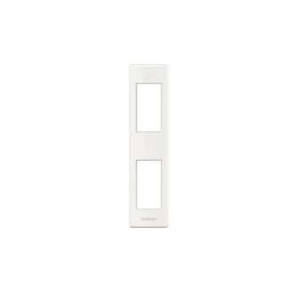Livinglight Рамка 1+1м верт белая