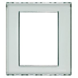 Livinglight Рамка прямоугольная, 3+3 модуля, цвет Kristall