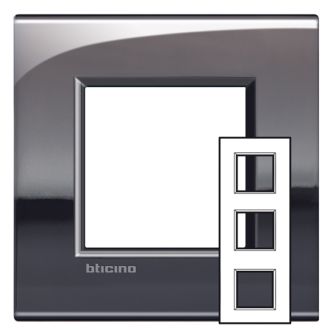 Livinglight рамка 2x3мод.71мм.Олово