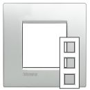 Livinglight рамка 2x3мод.71мм.Алюминий