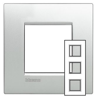 Livinglight рамка 2x3мод.71мм.Алюминий