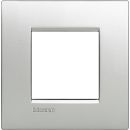Livinglight Лицевая панель 2мод. Алюминий (комплект 5 шт.) Livinglight Лицевая панель 2мод. Алюминий (комплект 5 шт.)