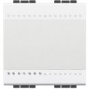 LivingLight Переключатель промежуточный с механическими клемами, размер 2 модуля, цвет белый (комплект 10 шт.) LivingLight Переключатель промежуточный с механическими клемами, размер 2 модуля, цвет белый (комплект 10 шт.)