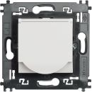 LivingLight Розетка 2К+З с крышкой и суппортом, цвет белый (комплект 10 шт.)