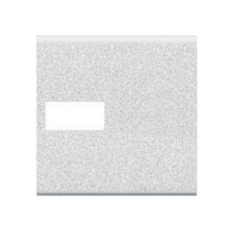 Livinglight Клавиша Axial с 1 отверстием для вставки символа, размер 2 модуля, цвет белый (комплект 10 шт.)