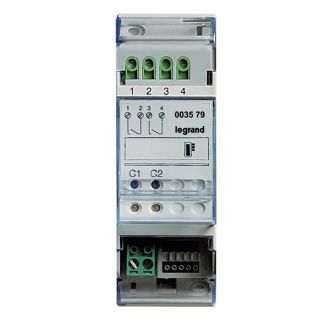 DIN-активатор для термоконтроля - My Home - SCS - 2 Н.О. контакта - 6 А