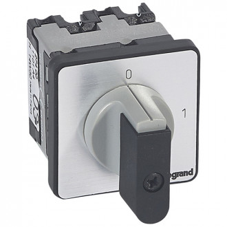 Выключатель - положение вкл/откл - PR 12 - 1П - 1 контакт - крепление на дверце