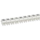 Маркер CAB 3 - для клемм и кабелей 1,5-2,5 мм² - черные цифры на белом фоне - цифры 21-40 (комплект 240 шт.) Маркер CAB 3 - для клемм и кабелей 1,5-2,5 мм² - черные цифры на белом фоне - цифры 21-40 (комплект 240 шт.)