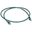 Коммутационный шнур RJ 45 - категория 6 - U/UTP - LSZH - неэкранированный - 3 м - зеленый Коммутационный шнур RJ 45 - категория 6 - U/UTP - LSZH - неэкранированный - 3 м - зеленый
