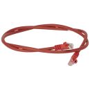 Шнур коммутационный RJ 45 - категория 6 - U/UTP - LSZH - неэкранированный - 5 м - красный Шнур коммутационный RJ 45 - категория 6 - U/UTP - LSZH - неэкранированный - 5 м - красный