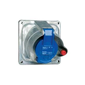 Встраиваемая розетка Hypra Prisinter - IP 44/55 - 3К+З - 32 А - металл