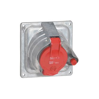 Встраиваемая розетка Hypra Prisinter - IP 44/55 - 3К+З - 32 А - металл