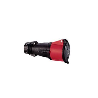 Мобильная розетка Hypra - IP 44 - 3К+Н+З - 32 А - резина