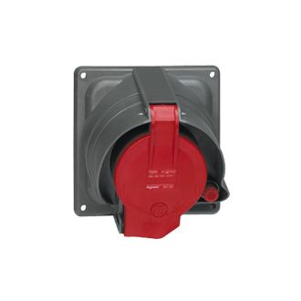 Встраиваемая розетка Hypra Prisinter - IP 44/55 - 3К+З - 63 А - пластик