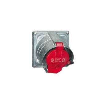Встраиваемая розетка Hypra Prisinter - IP 44/55 - 3К+Н+З - 63 А - металл
