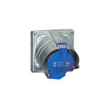Встраиваемая розетка Hypra Prisinter - IP 44/55 - 2К+З - 63 А - металл