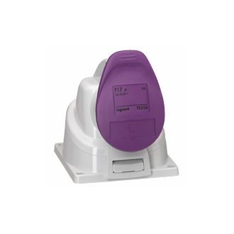 Накладная розетка - P17 Tempra Pro - IP 44 - 20/25 В~ - 16 A - 2K (комплект 5 шт.)
