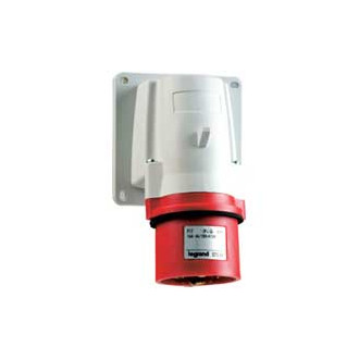 Накладная вилка - P17 Tempra Pro - IP 44 - 380/415 В~ - 32 A - 3К+Н+З (комплект 5 шт.)