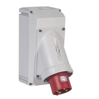 Накладная вилка - P17 Tempra Pro - IP 66/67 - 380/415 В~ - 63 A - 3 контакта 