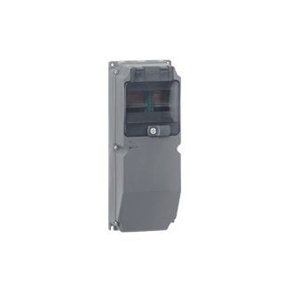 Сборный щиток Hypra - без отверстий для 2 разъёмов 16-32 А - с рейкой DIN - 370x140x120 мм