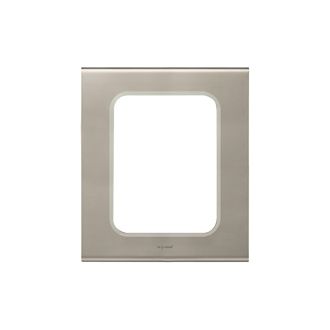 Рамка для сенсорных панелей 3,5" - никель велюр - MyHOME SCS