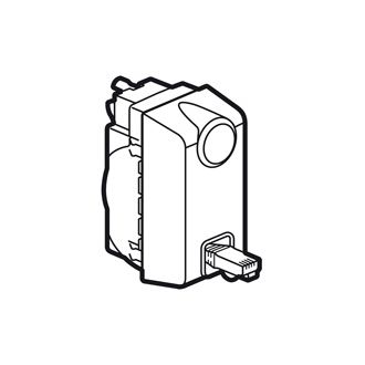 Розетка RJ 45 - Программа Mosaic - категория 6 - FTP с вытяжным шнуром RJ 45 - 4 модуля - белый