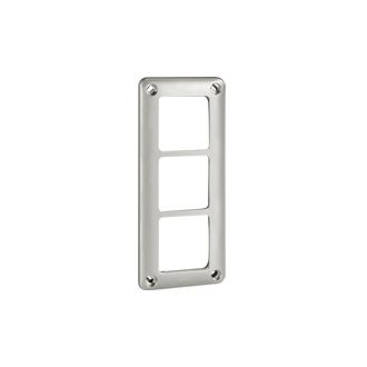 Трехместная рамка - Программа Soliroc - 110х252 мм