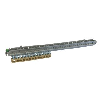 Клеммный блок земля, 1Х25 и 16Х16,  Practibox S