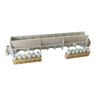 Клеммный блок , земля+нейтраль, 2(3Х16 и 3Х10), Practibox S