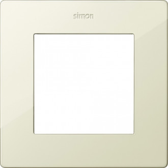 Рамка на 1 пост, цвет слоновая кость, Simon 24 Harmonie