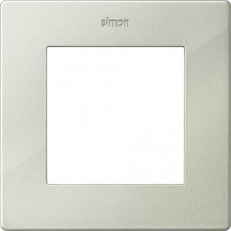 Рамка на 1 пост, цвет шампань, Simon 24 Harmonie