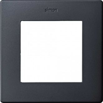 Рамка на 1 пост, цвет графит, Simon 24 Harmonie