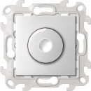Светорегулятор LED проходной 6-60Вт 230В~, цвет алюминий, Simon 24 Harmonie
