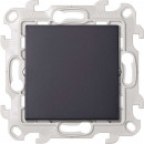 Переключатель (проходной) 10AX 250В~, цвет графит, Simon 24 Harmonie