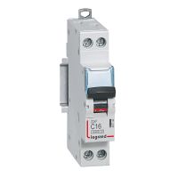 Legrand Автоматический выключатель DX3 - 10 кА 1П+Н 16А тип C
