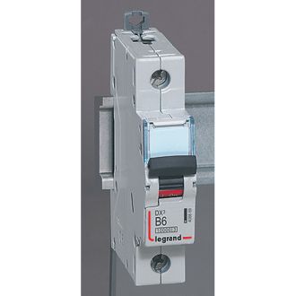 Автоматический выключатель DX3 - 16 кА 1П 6A тип B