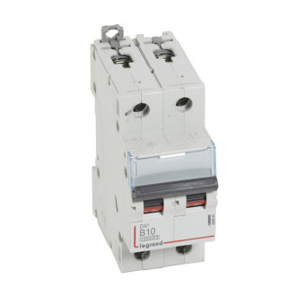 Автоматический выключатель DX3 - 16 кА 2П 10A тип B