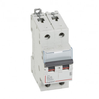 Автоматический выключатель DX3 - 16 кА 2П 25A тип B
