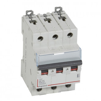 Автоматический выключатель DX3 - 16 кА 3П 25A тип B