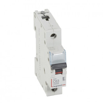 Автоматический выключатель DX3 - 16 кА 1П 63A тип C