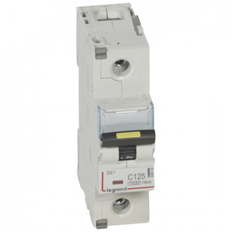 Автоматический выключатель DX3 - 16 кА 1П 125A тип C