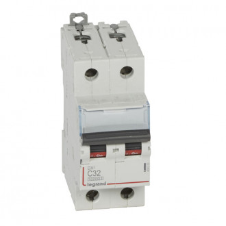 Автоматический выключатель DX3 - 16 кА 2П 32A тип C